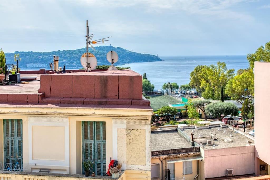 וילפראנש-סור-מר #24 Marie-Claire Suite Sea View/Balcony/Ac/5Min Port מראה חיצוני תמונה